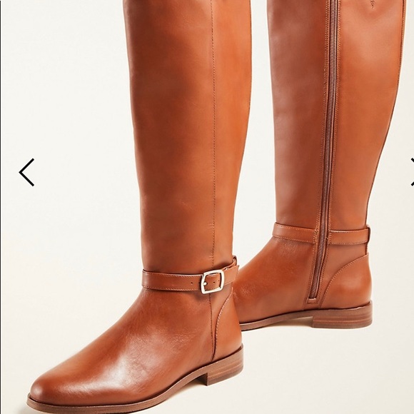 Never worn Extended Calf Leather boots - Picture 4 of 6